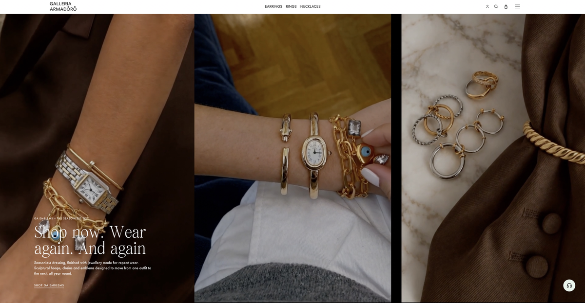 Galleria Armadoro - Greece, Shopify - Custom Theme Development